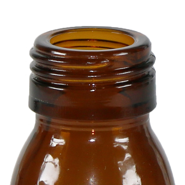 24mm amber glass bottle بطری شیشه دهانه 24 دارویی